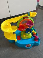 Fisher price baan met ballen poppetjes en rad en geluid, Ophalen of Verzenden, Speelset, Met geluid