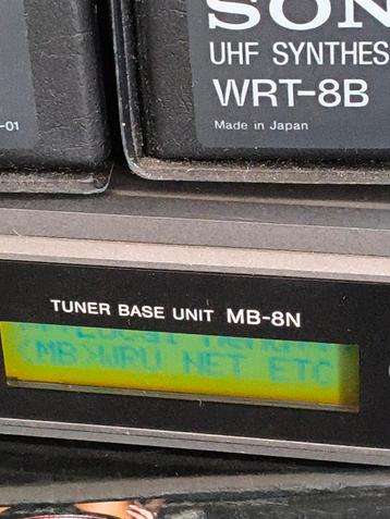 Sony WRT-8B Draadloos Microfoonsysteem beschikbaar voor biedingen