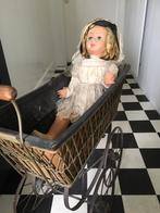 Antiek poppenwagentje met looppop van begin 60er jaren., Ophalen