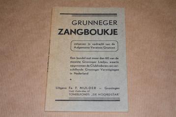 Grunneger Zangboukje - 2e druk circa 1950 beschikbaar voor biedingen