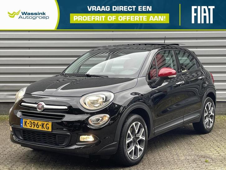 Fiat 500X 1.6 110pk Holiday | Navigatie | Schuif/kantel dak, Auto's, Fiat, Bedrijf, Te koop, 500X, ABS, Airconditioning, Climate control