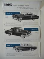 Ford Mercury Lincoln 1952 Brochure - Nederlands, Ophalen, Ford, Zo goed als nieuw, Ford
