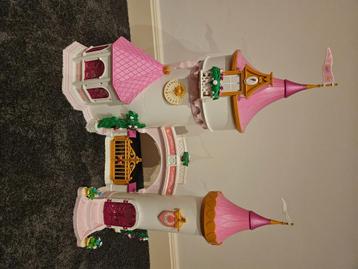 Playmobil prinsessenkasteel met koets en feeënboot  beschikbaar voor biedingen