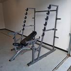 Panatta Multi Squat Rack + Panatta Verstelbare bankje, Ophalen, Zo goed als nieuw