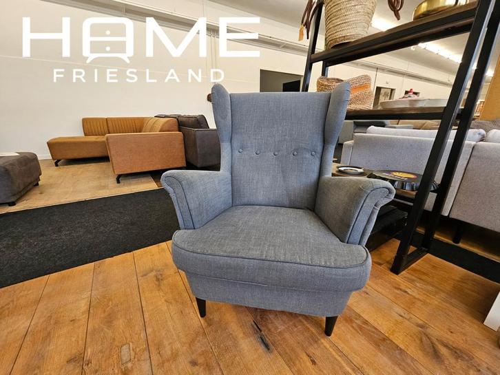 Fauteuil - Grijs, Huis en Inrichting, Fauteuils, Zo goed als nieuw, 75 tot 100 cm, Ophalen of Verzenden