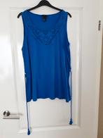 Blauwe top met kant maat M van H&M, Maat 38/40 (M), H&M, Blauw, Ophalen of Verzenden