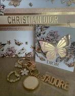 Prachtige sleutelhanger Dior J’adore, goudkleurig hardware, Ophalen of Verzenden, Nieuw, Merk
