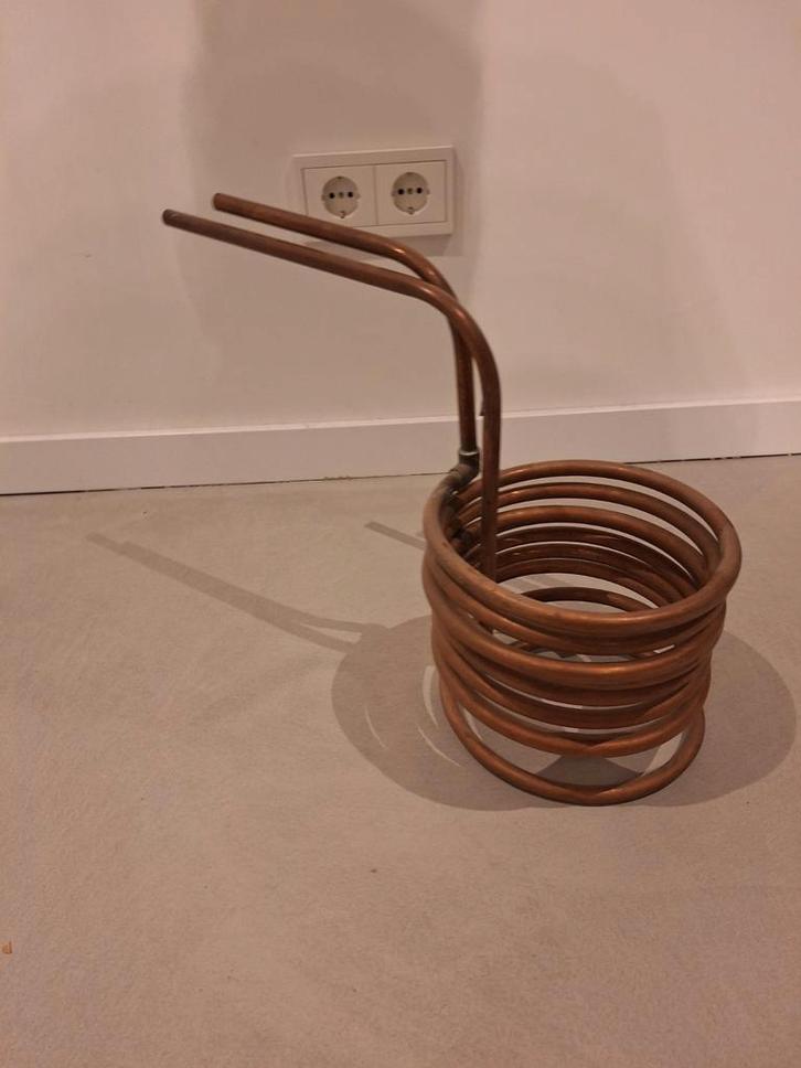Koperen koelspiraal om wort af te koelen, Hobby en Vrije tijd, Overige Hobby en Vrije tijd, Gebruikt, Ophalen of Verzenden