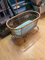 Vintage Rotan Bedje, Kinderen en Baby's, Ophalen, Gebruikt, Wieg