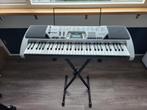 Casio Keyboard CTK-496 met standaard en adapter, Muziek en Instrumenten, Keyboards, Ophalen of Verzenden, Gebruikt, Casio, Met standaard