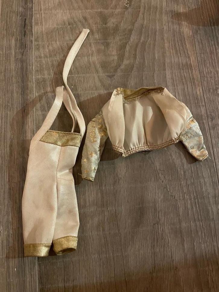 Setje vintage barbiekleding Hollywood Hair 1992 Mattel pop, Verzamelen, Poppen, Gebruikt, Kleertjes, Ophalen of Verzenden