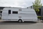 Tabbert Tabbert Vivaldi 560 DM Stapelbed Airco Mover Tabbert, Caravans en Kamperen, Caravans, Dwars-stapelbed, Lichtmetalen velgen