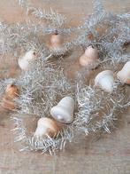 kerst wattenklokjes aan tinsel, Diversen, Kerst, Verzenden