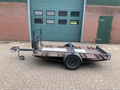 Aanhanger aanhangwagen met werk schade, Fietsen en Brommers, Brommers | Schadebrommers, Overige merken, Ophalen