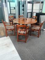 Schuitema tafel met 6 stoelen, Huis en Inrichting, Ophalen, Zo goed als nieuw