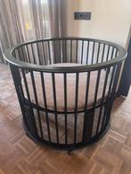Bopita zwarte ronde box met wieltjes, Kinderen en Baby's, Boxen, Ophalen, Zo goed als nieuw, Rond, Wieltjes