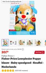 fisherprice Leerplezier puppy, Kinderen en Baby's, Speelgoed | Fisher-Price, Ophalen of Verzenden, Gebruikt, Overige typen, Met geluid