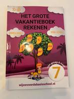 Het grote vakantieboek rekenen - Van groep 6 naar groep 7, Ophalen of Verzenden, Zo goed als nieuw, Overige niveaus, Nederlands