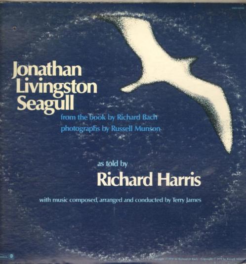 Richard Harris – Jonathan Livingston Seagull 1973 poetry, Cd's en Dvd's, Vinyl | Overige Vinyl, Gebruikt, 12 inch, Ophalen of Verzenden