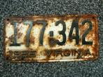 Kentekenplaat licenseplate Virginia 1955 USA, Verzenden, Gebruikt, Auto's