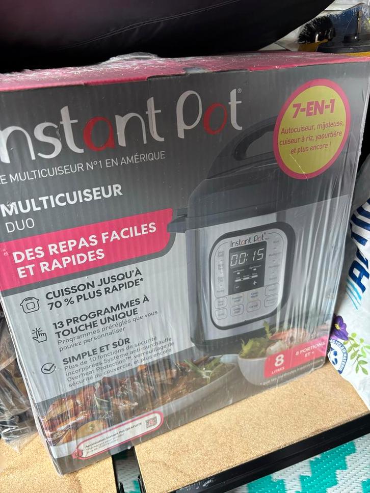 Nieuwe Instant Pot 8 Liter - Multicooker, Huis en Inrichting, Keuken | Keukenbenodigdheden, Nieuw, Ophalen of Verzenden