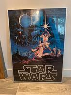 Originele Vintage Star Wars poster 1977, Ophalen of Verzenden, Gebruikt, Boek of Poster
