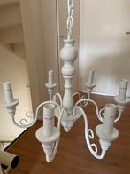 Witte Kroonluchter - Klassiek & Modern, Huis en Inrichting, Lampen | Kroonluchters, Ophalen, Gebruikt, Metaal