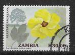 Zambia Michel 589 gestempeld BLOEMEN, Postzegels en Munten, Postzegels | Afrika, Zambia, Ophalen of Verzenden, Gestempeld