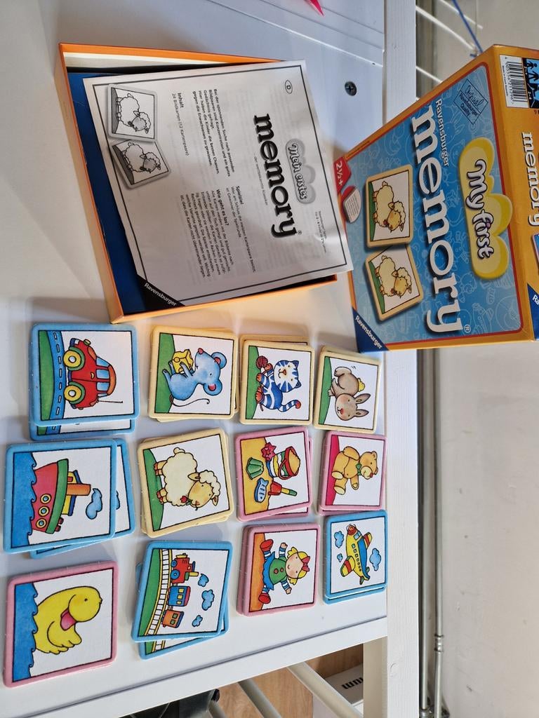 Ravensburger My First Memory - Kinderspel, Ophalen of Verzenden, Zo goed als nieuw, Ravensburger, Een of twee spelers