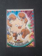 Pokemon Topps Primeape #57 - Miscut!, Ophalen of Verzenden, Gebruikt, Losse kaart
