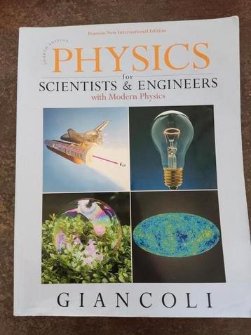 Physics for scientists and Engineers with modern physics beschikbaar voor biedingen