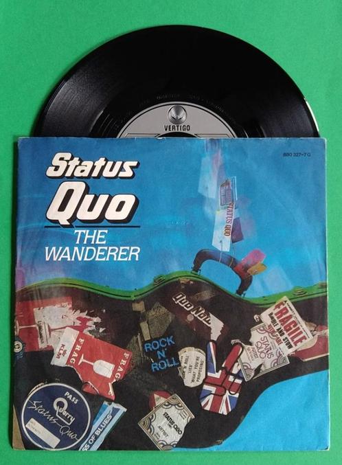 Status Quo - The wanderer (DE), Cd's en Dvd's, Vinyl Singles, Single, 7 inch, Verzenden