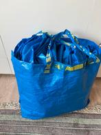 10 Blauwe Frakta shoppers van Ikea. Maten 55x37x35cm., Blauw, Ophalen of Verzenden