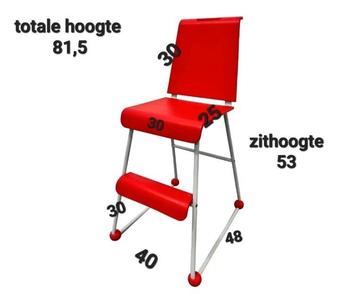 Ikea Kinderstoel Rood beschikbaar voor biedingen