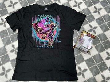 funko infinity saga black panther pop inc Tshirt Maat L beschikbaar voor biedingen