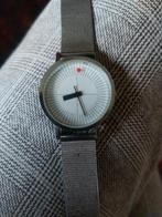 Vintage design Horloge door Mario Botta voor Mondaine Watch, Sieraden, Tassen en Uiterlijk, Horloges | Heren, Overige merken, Staal