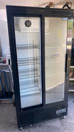 Koelkast glazen deur 2 schuifdeuren, Ophalen, Koelen en Vriezen