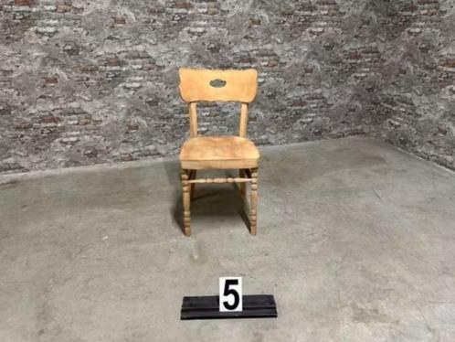 Antiek eiken stoel nr5, Antiek en Kunst, Antiek | Meubels | Stoelen en Banken, Ophalen of Verzenden