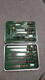 Victorinox koks professionele messen set 24 delig koffer met, Ophalen, Gebruikt, Rvs of Chroom, Los bestek