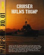 Cruiser HNLMS Tromp, Ophalen of Verzenden, Tweede Wereldoorlog, Nieuw, Marine