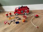 Playmobil brandweerwagen bluswagen met zwaailicht, Ophalen of Verzenden, Gebruikt