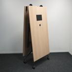 Mara Klaptafel Verrijdbaar | 320 x 80 cm | met Kabeldoorvoer, Gebruikt, -, -, Eikenhout