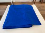 Blue screen (textiel) 310 x 720 cm, Ophalen of Verzenden, Zo goed als nieuw, Achtergrond