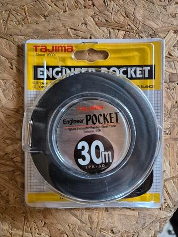 Tajima Engineer Pocket Rolmaat 30m - Nieuw! beschikbaar voor biedingen