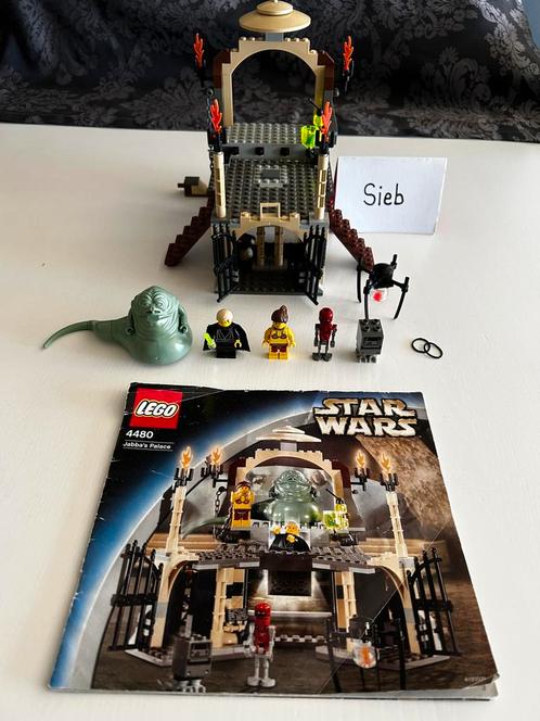 Lego Star Wars 4480 Jabba’s Palace, Kinderen en Baby's, Speelgoed | Duplo en Lego, Zo goed als nieuw, Lego, Verzenden