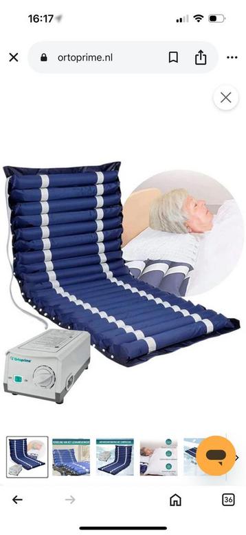 Lucht Anti-decubitusmatras met Stille Compressor voor Bed beschikbaar voor biedingen