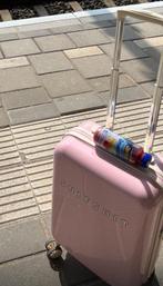 SuitSuit handbagage koffer roze, Sieraden, Tassen en Uiterlijk, Koffers, 50 tot 60 cm, Hard kunststof, Verzenden, Zo goed als nieuw
