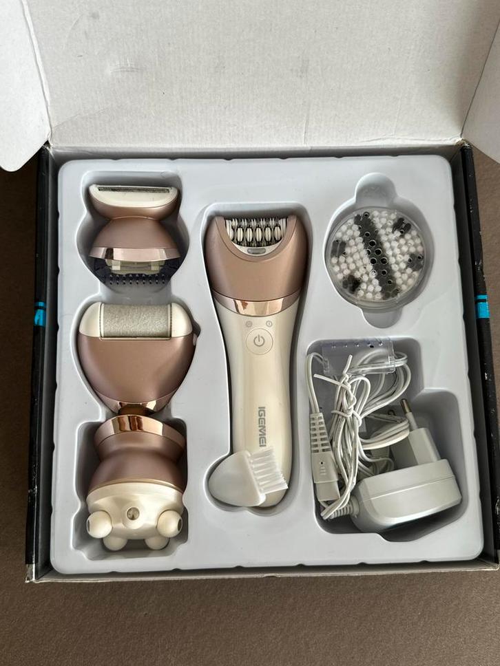 IGEMEI Lady Epilator GM7003 - 5 in 1, Witgoed en Apparatuur, Persoonlijke-verzorgingsapparatuur, Gebruikt, Scheren en Epileren