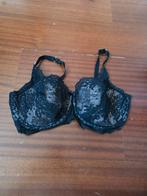 Hunkemöller BH 85G - Weinig Gedragen, Kleding | Dames, Ondergoed en Lingerie, Hunkemöller, Ophalen of Verzenden, Zwart, BH