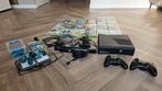 Xbox 360 Compleet Pakket met Kinect en games, Avontuur en Actie, 2 spelers, Ophalen of Verzenden, Zo goed als nieuw